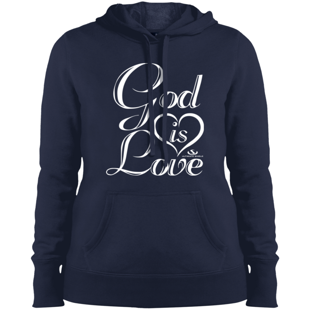 GOD IS LOVE  Ladies' Pullover Hooded Sweatshirt
