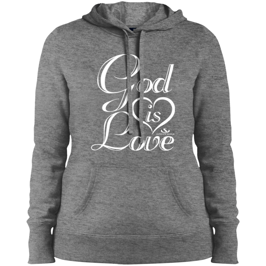 GOD IS LOVE  Ladies' Pullover Hooded Sweatshirt