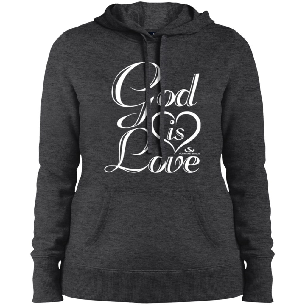 GOD IS LOVE  Ladies' Pullover Hooded Sweatshirt