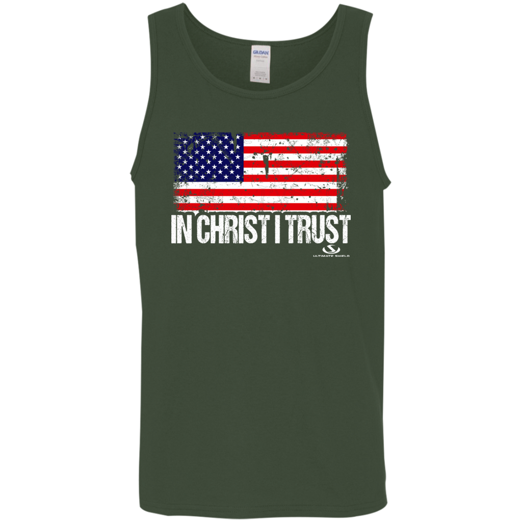 IN CHRIST I TRUST  Cotton Tank Top 5.3 oz.